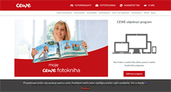 Desktop Screenshot of cewe-fotokniha.cz