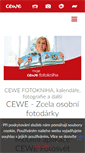 Mobile Screenshot of cewe-fotokniha.cz